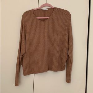 Pink long sleeves top